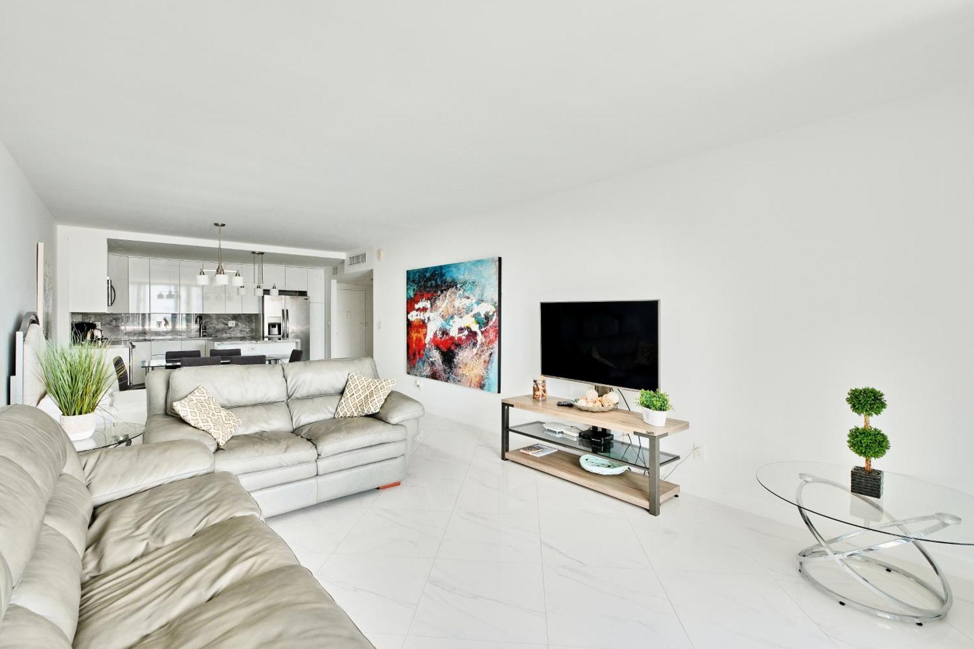 Miami Beach Collins Ave Apartments Free Parking 阳光岛滩 客房 照片